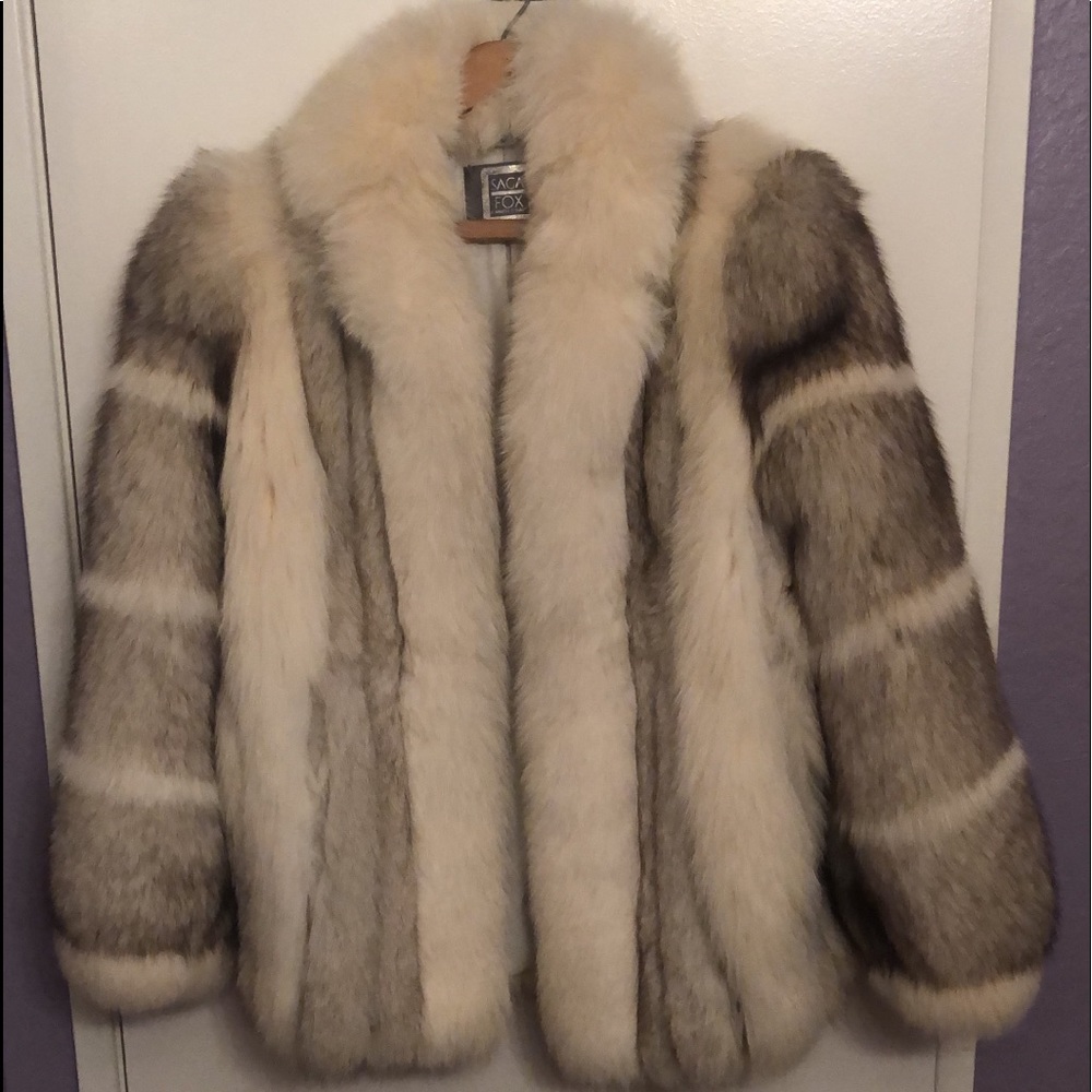 Saga Fox Fur Coat